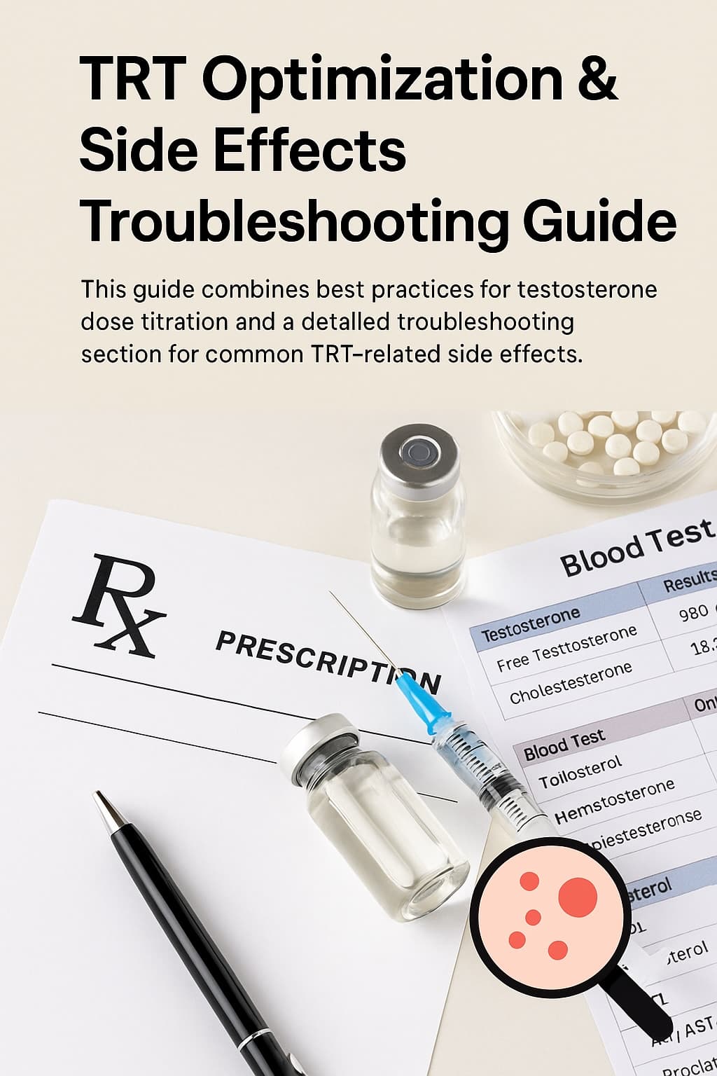 TRT Optimization & Side Effects Troubleshooting Guide